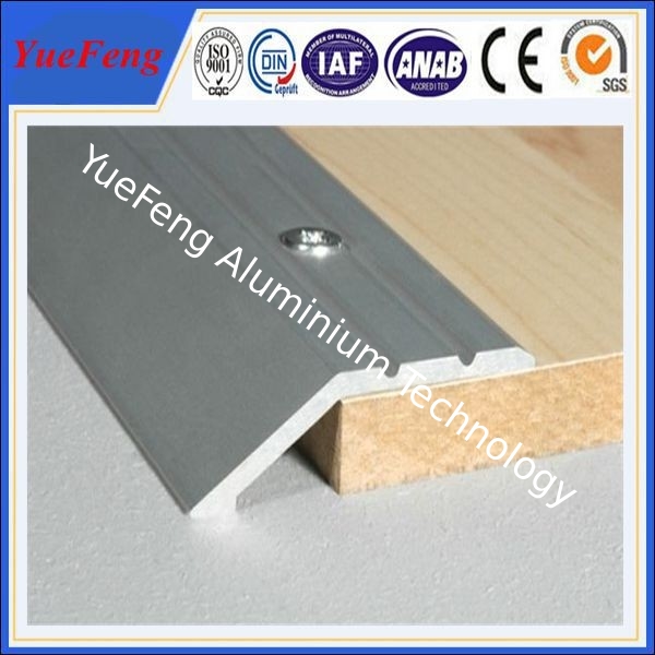 ODM/OEM aluminum alloy titanium kitchen skirting aluminum 6063 carpet edge trim