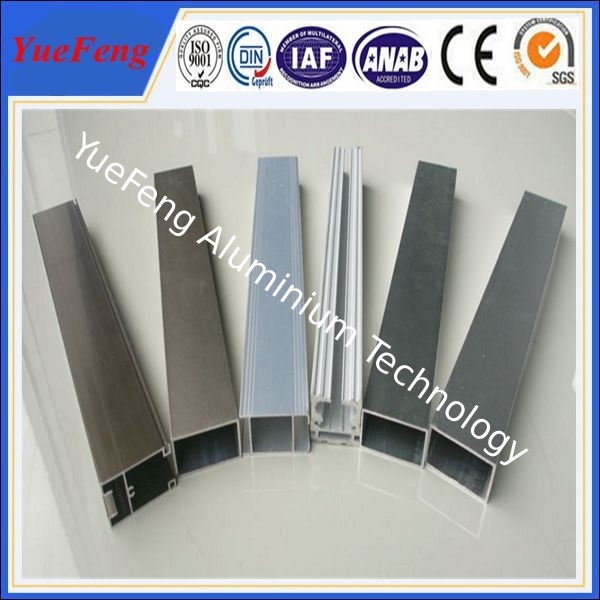 factory large scale aluminum extrusion profile / OEM extruded hollow aluminium profile