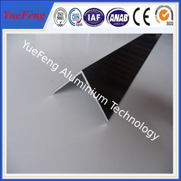 6063 T5 aluminum angle profile / OEM aluminum angles / per ton of aluminum manufacturer