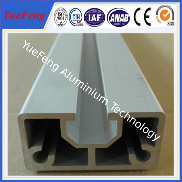 custom aluminum extrusions with natural anodizing, aluminum extrusion shapes