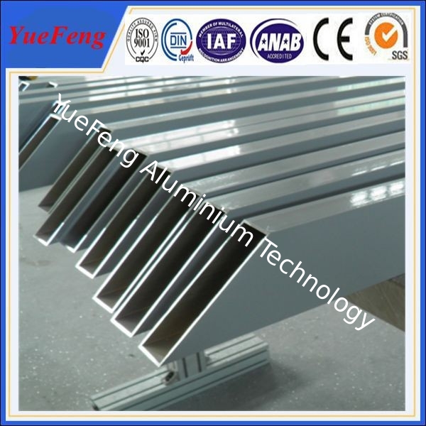 aluminum tube anodized colored/ Custom aluminum profile tube/ aluminum alloy profile tube