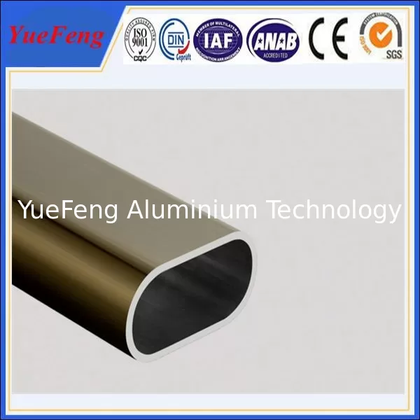Hot! oem 6000 series aluminium extrusion profile tube, 6063 t5 aluminium wardrobe tube