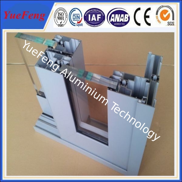 Supply white powder coated aluminium profile,OEM/ ODM window system aluminium Profiles