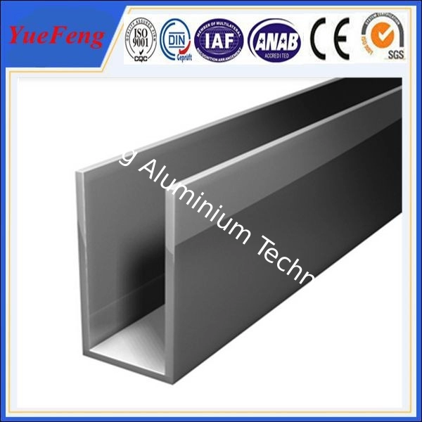 6063 t5 price of pure aluminume per square meter,Aluminium glass u profile