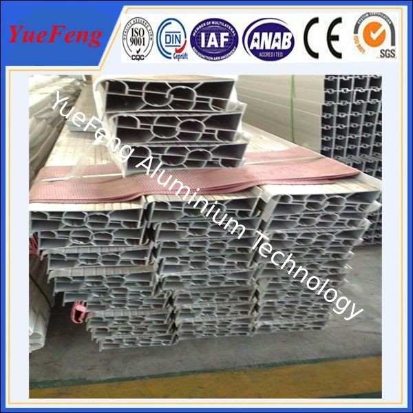 natural anodized aluminum profile 6063 aluminium extrusion, mill finish aluminum profile