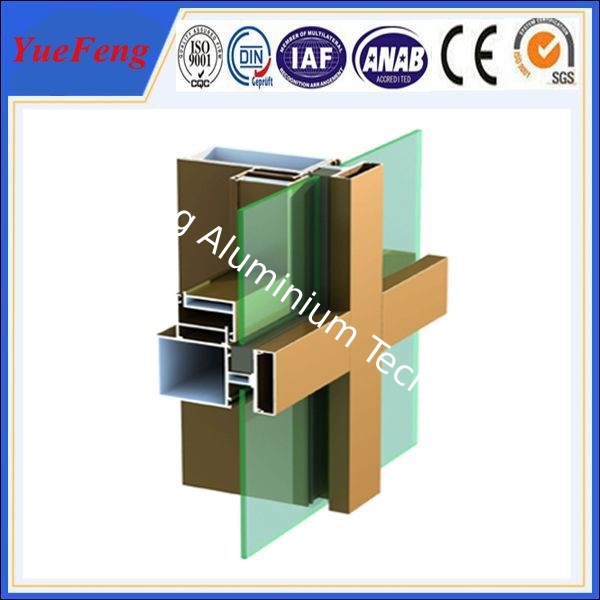 Good Quality Aluminum Frame to Make Doors and Windows from China Factory