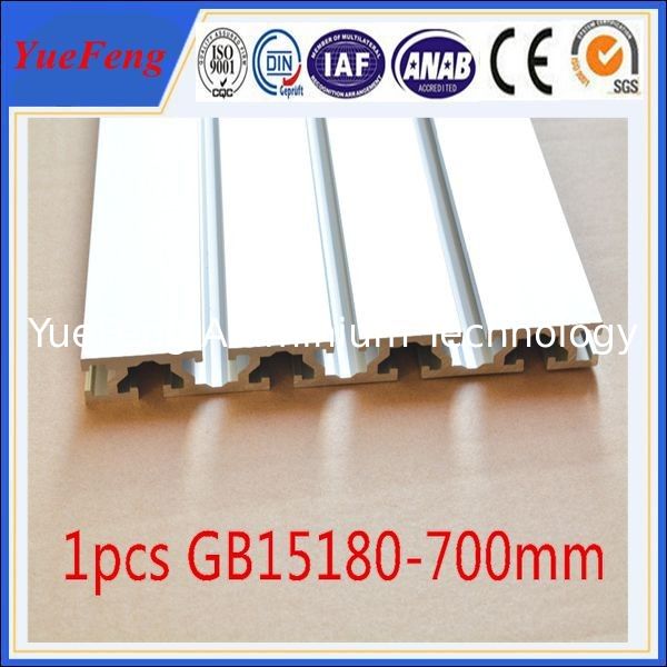 hot selling 2016 Extruded Anodizing t slotted aluminum machine table top extrusions