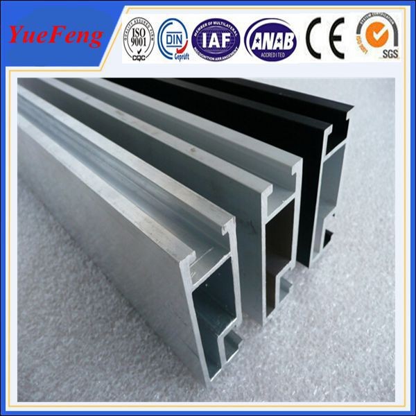 U Shape Pattern Rail OEM extruded aluminum rail, u shape hospital curtain track aluminium rail