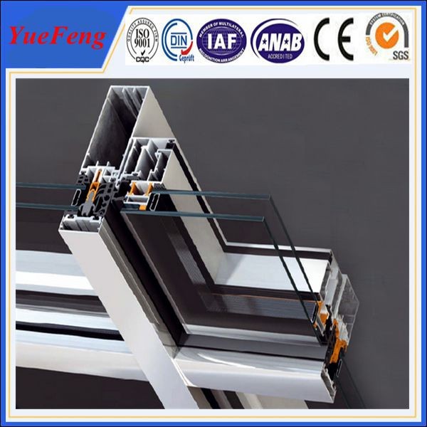 quality aluminium profile powder coated, curtain wall aluminium profile ...